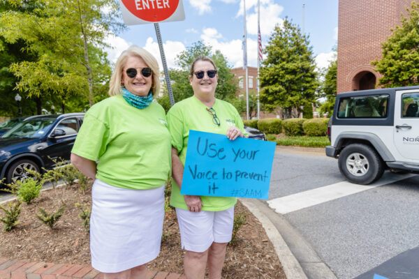 Project R.E.S.T. hosts Silent Protest in Downtown Spartanburg