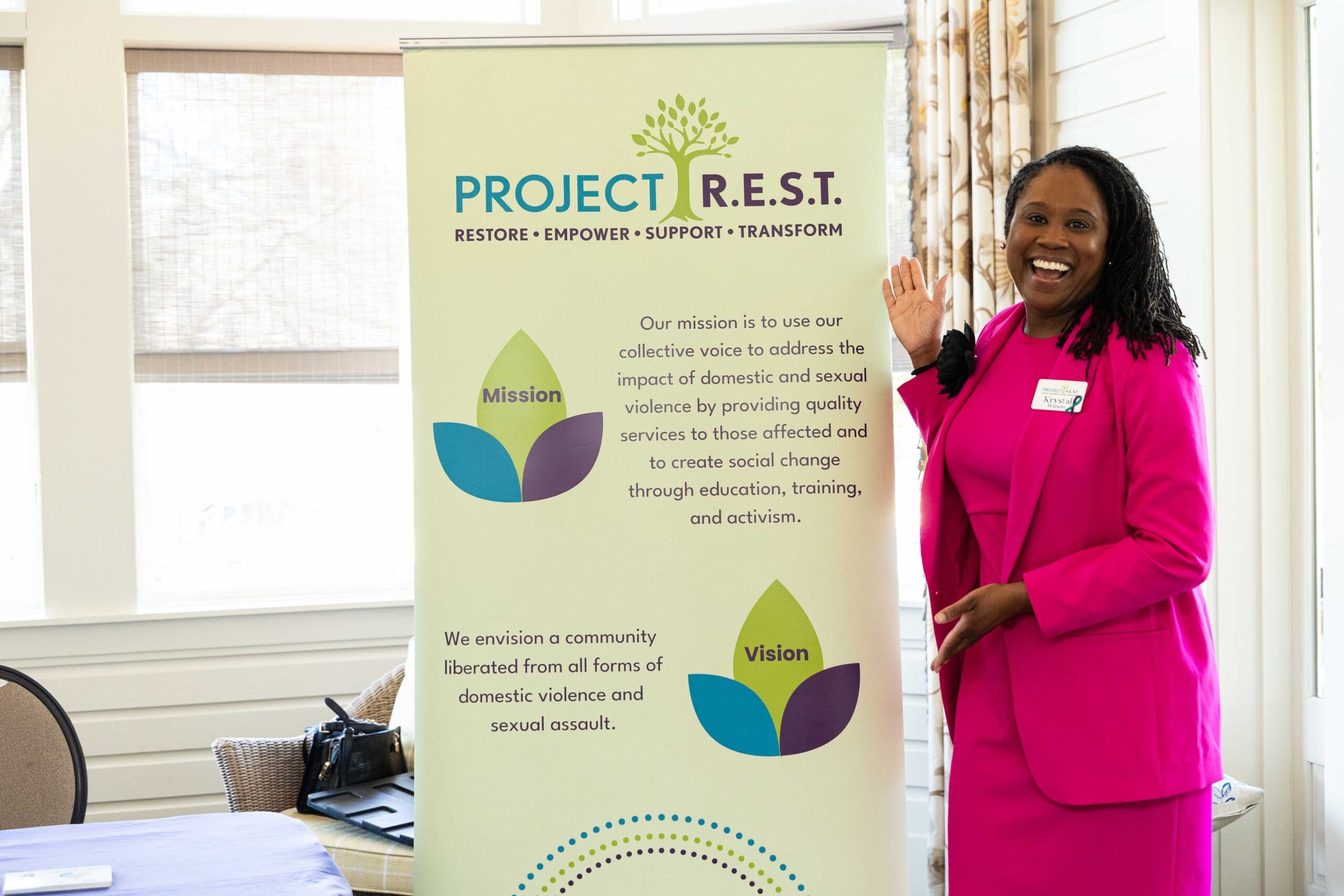 Project R.E.S.T. Vendor Table at Be HER Champion Women’s Day Celebration